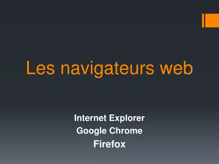 les navigateurs web