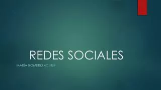 redes sociales