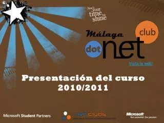 presentaci n del curso 2010 2011