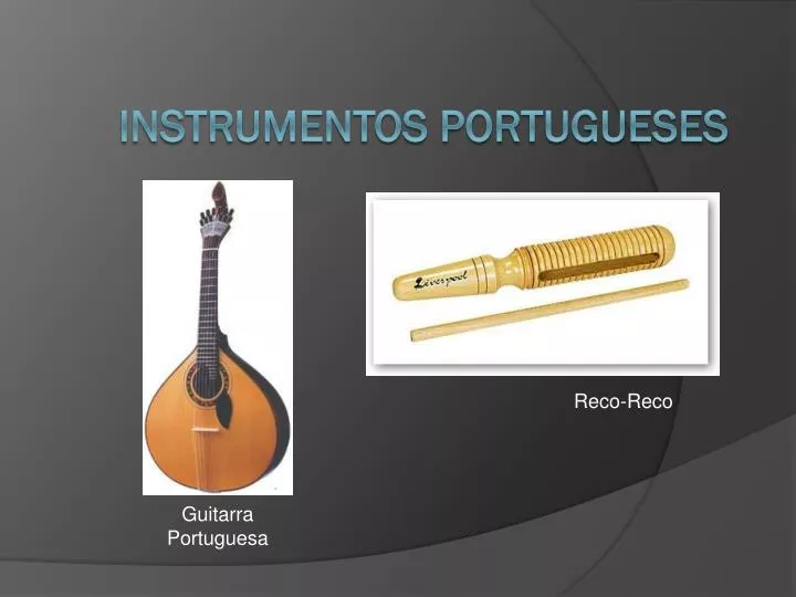 instrumentos portugueses