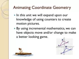 Animating Coordinate Geometry