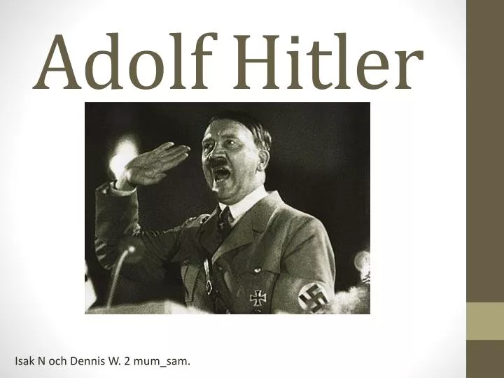 adolf hitler