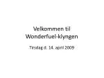 Velkommen til Wonderfuel-klyngen