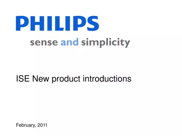 ise new product introductions