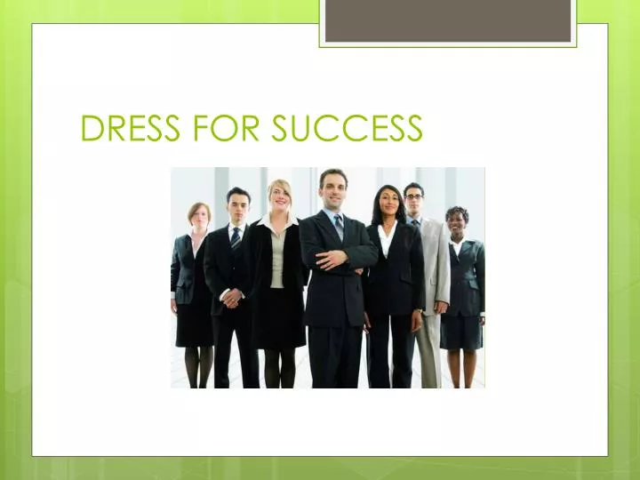 dress for success