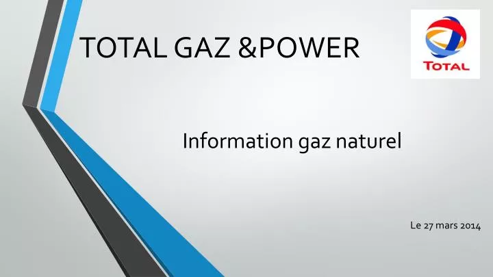 information gaz naturel