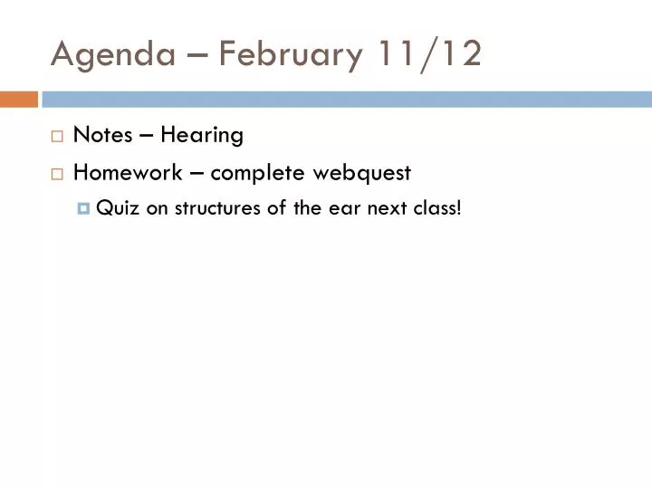 agenda february 11 12