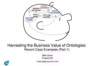 Harvesting the Business Value of Ontologies: Recent Case Examples (Part-1)