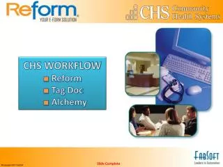 CHS WORKFLOW Reform Tag Doc Alchemy