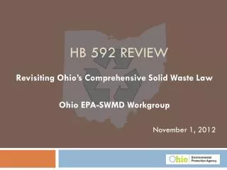 HB 592 Review