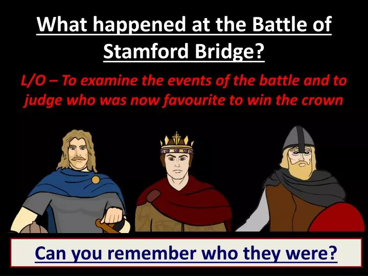 what happened at the battle of stamford bridge