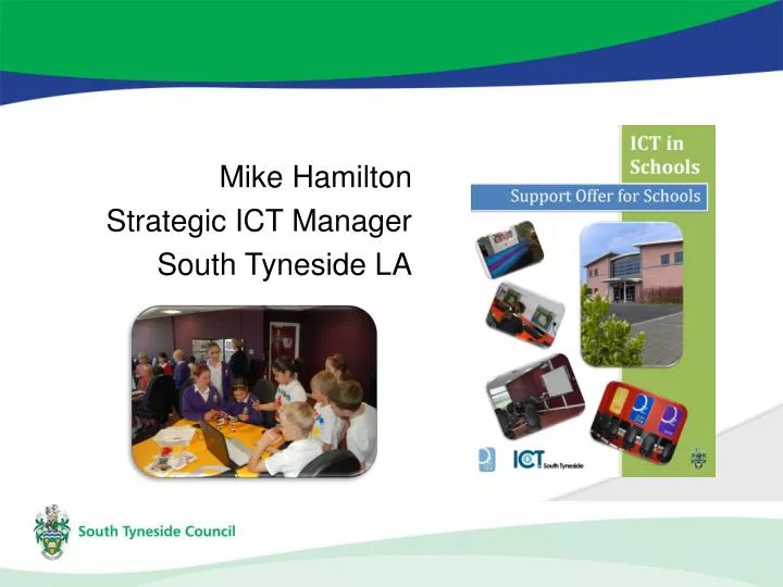 mike hamilton strategic ict manager south tyneside la