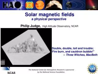 Solar magnetic fields a physical perspective