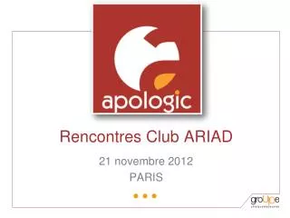 rencontres club ariad