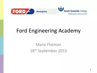 Ford Engineering Academy