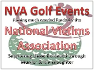 NVA Golf Events