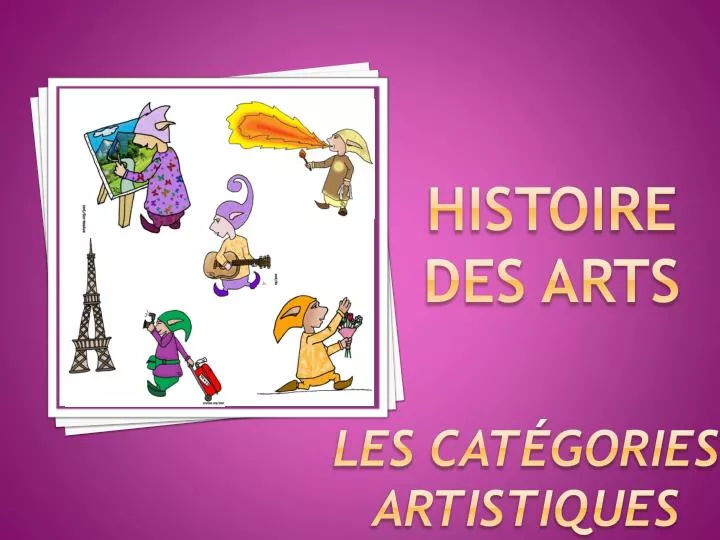 histoire des arts