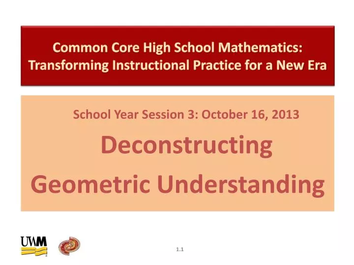 common core high school mathematics transforming instructional practice for a new era