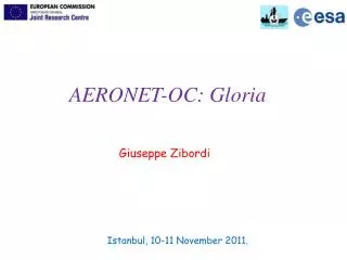 AERONET-OC: Gloria