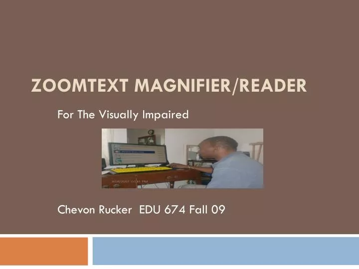 zoomtext magnifier reader