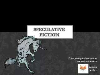 Speculative fiction