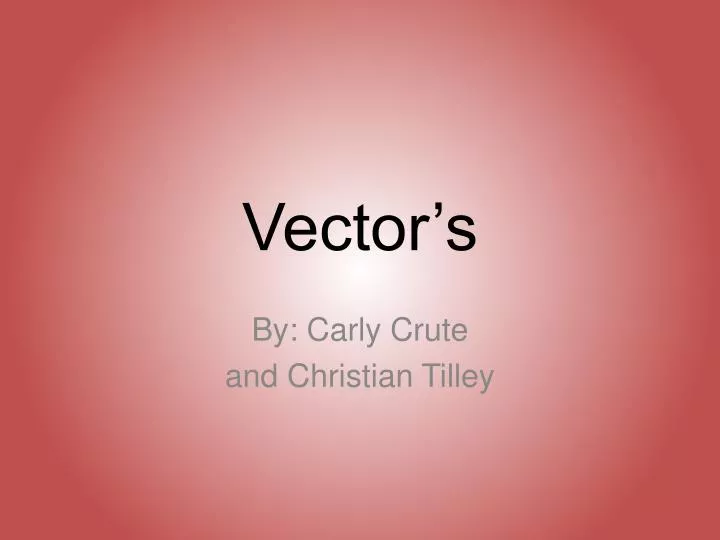 vector s