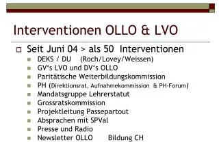 interventionen ollo lvo