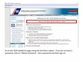 Go to Form Access and click on the 7029 Version 1.1 version