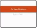 Harrison Bergeron - slide 1