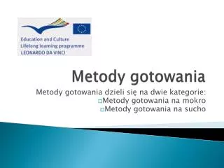metody gotowania