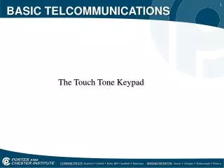 BASIC TELCOMMUNICATIONS