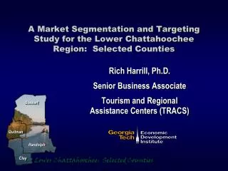 A Market Segmentation and Targeting Study for the Lower Chattahoochee Region: Selected Counties