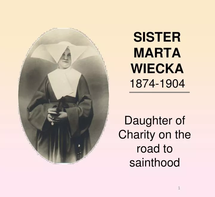 sister marta wiecka 1874 1904