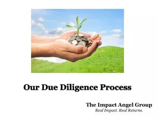 Our Due Diligence Process