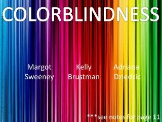COLORBLINDNESS