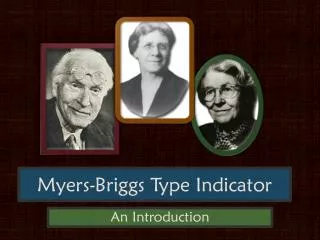 Myers-Briggs Type Indicator