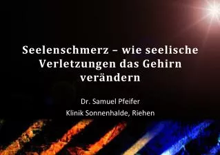 seelenschmerz wie seelische verletzungen das gehirn ver ndern