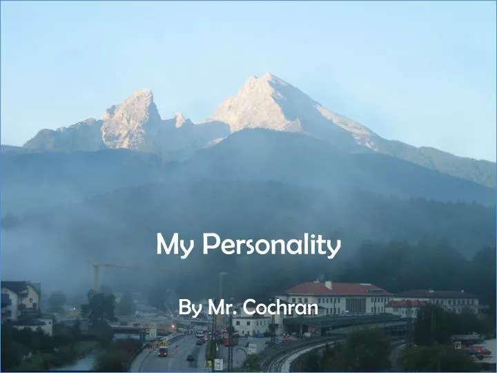 my personality