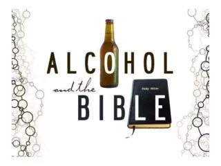 Ephesians 5: 18 Do not get drunk on wine, which leads to