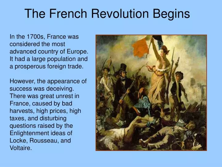 the french revolution begins