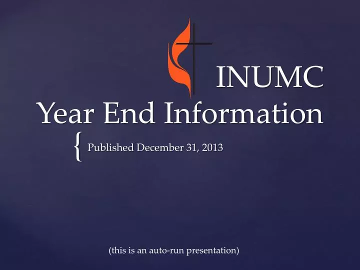 inumc year end information