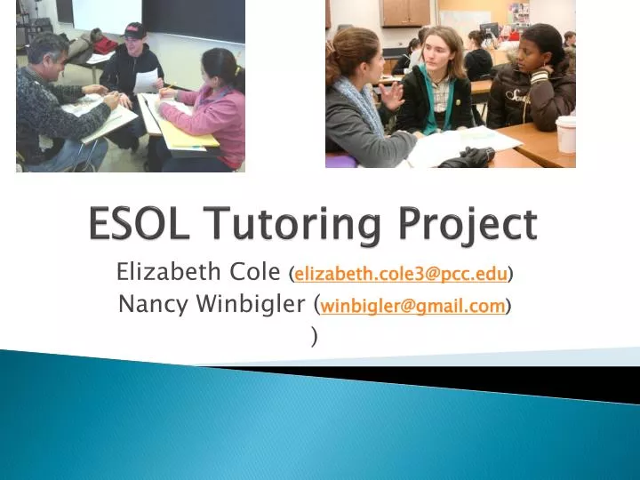 esol tutoring project