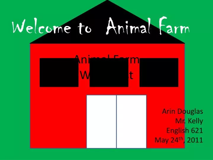 animal farm webquest