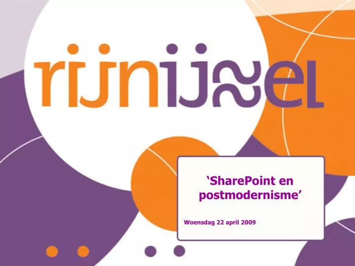 sharepoint en postmodernisme