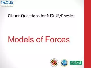 Models of Forces