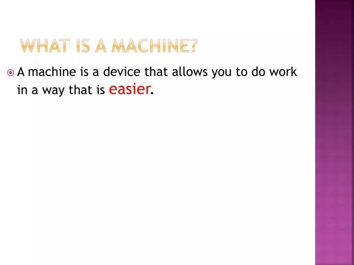 what is a machine