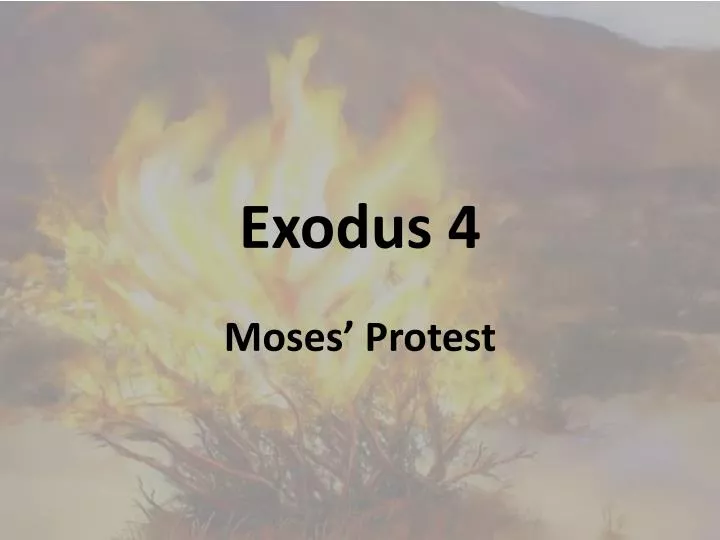 exodus 4