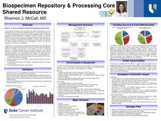 Biospecimen Repository &amp; Processing Core Shared Resource