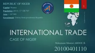 INTERNATIONAL TRADE