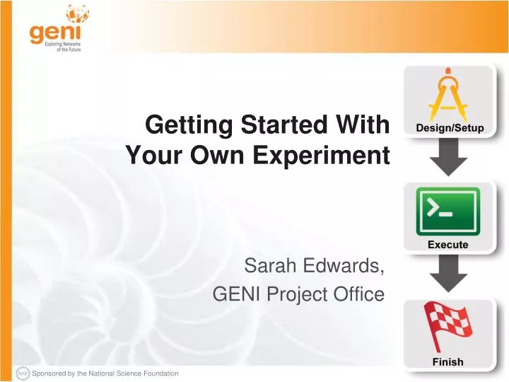 getting started w ith your own experiment
